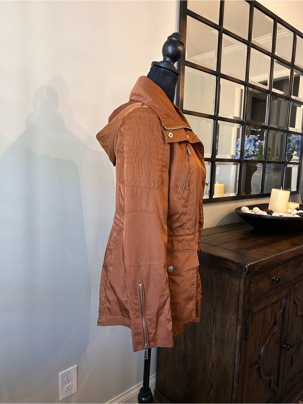 BCBGeneration utility rain jacket - Picture 3 of 7